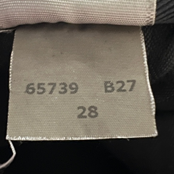 7 For All Mankind Black b(air) The Ankle Skinny Release Hem Jeans Size 28 Womens - Picture 8 of 8